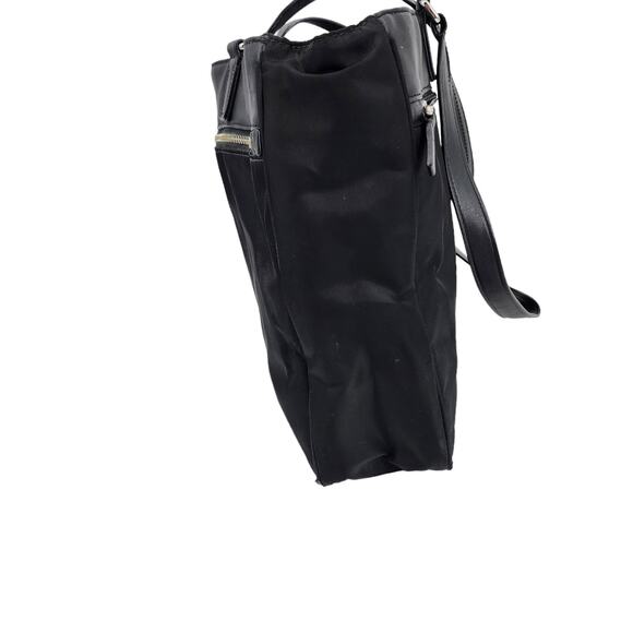 TUMI Black Nylon Leather Trimmed Travel Shoulder Professional Briefcase - Picture 5 of 9